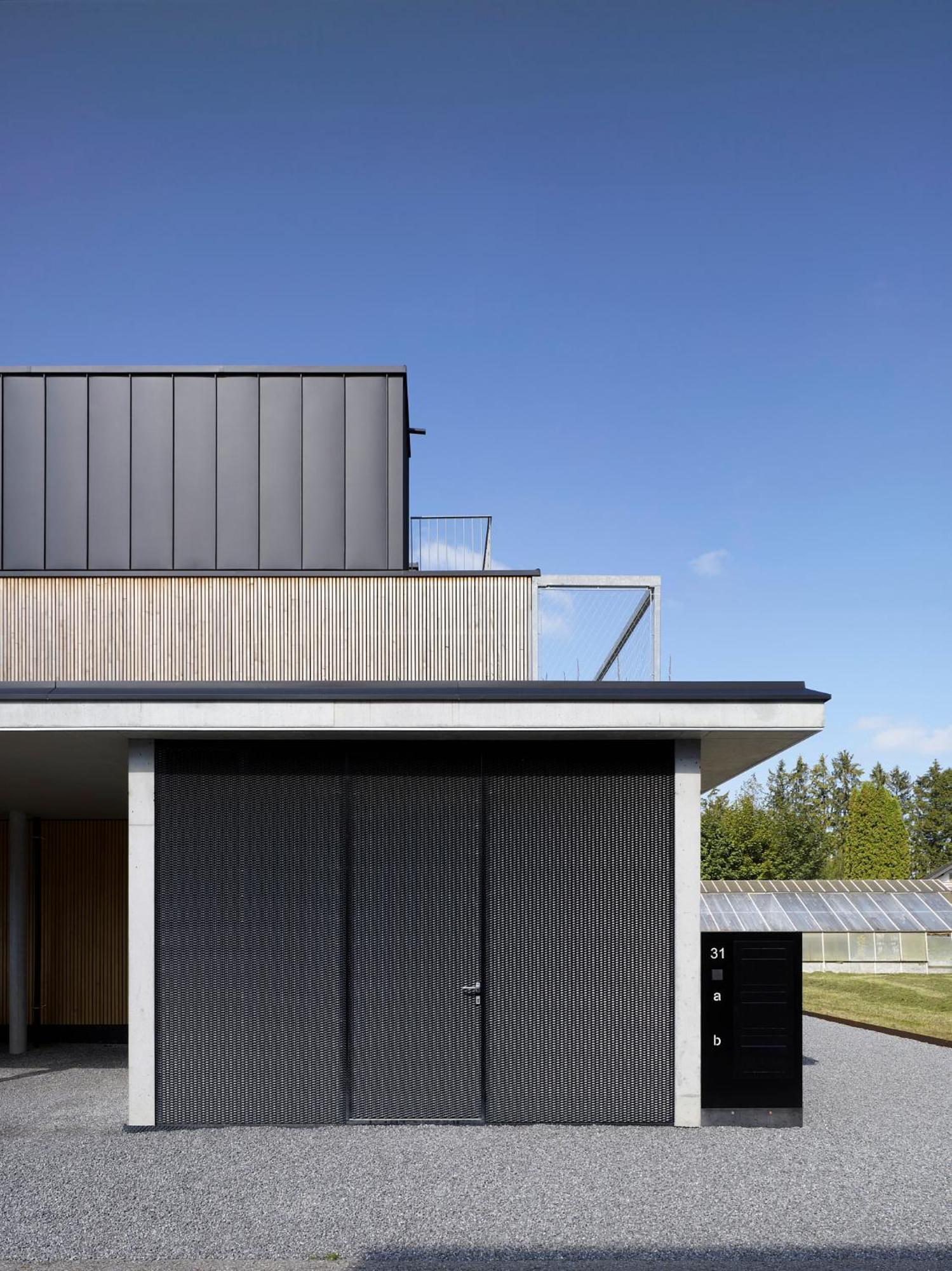 Architektenhaus Rhaa Mit Terrassen Altach Exteriör bild