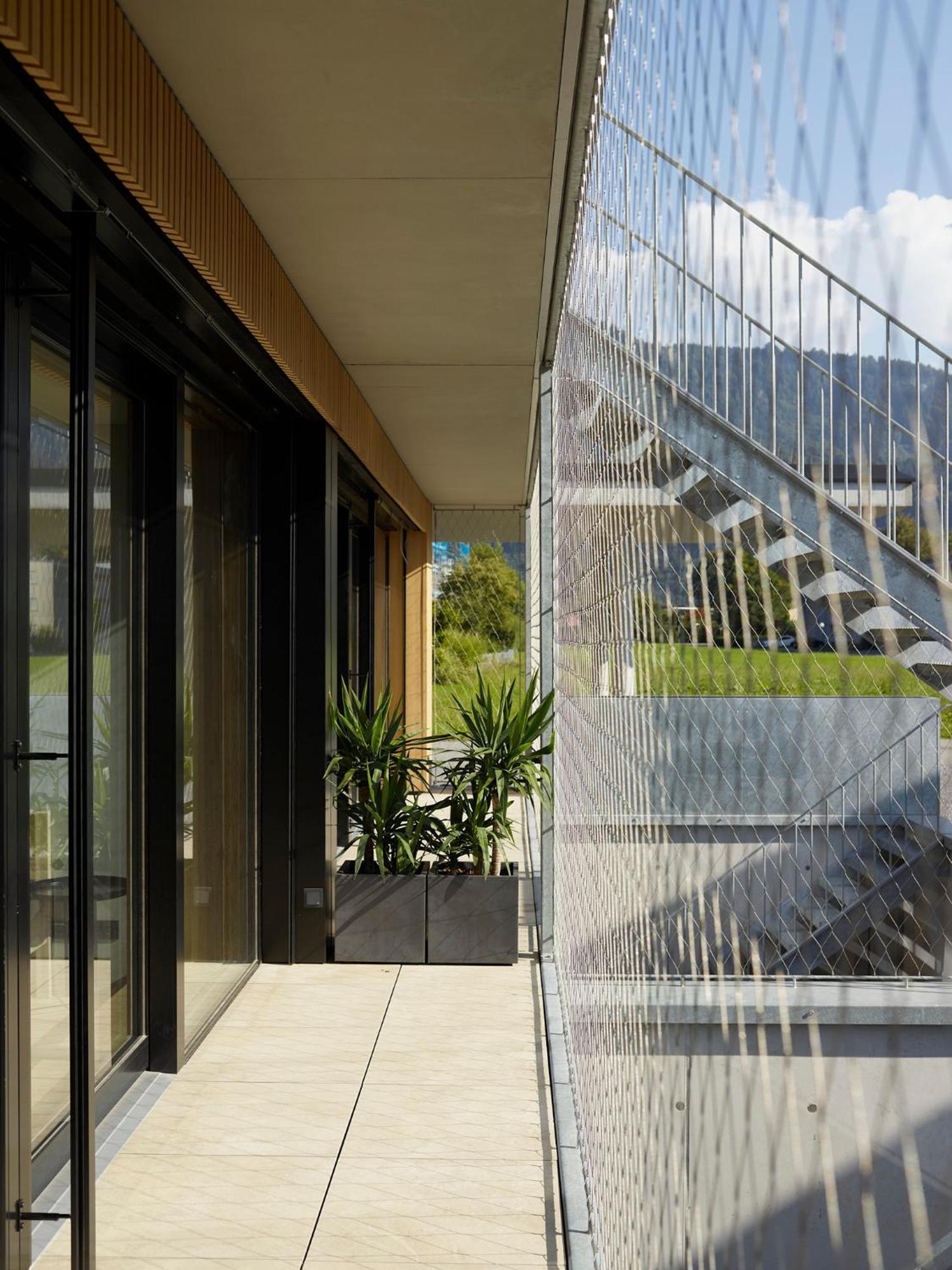 Architektenhaus Rhaa Mit Terrassen Altach Exteriör bild