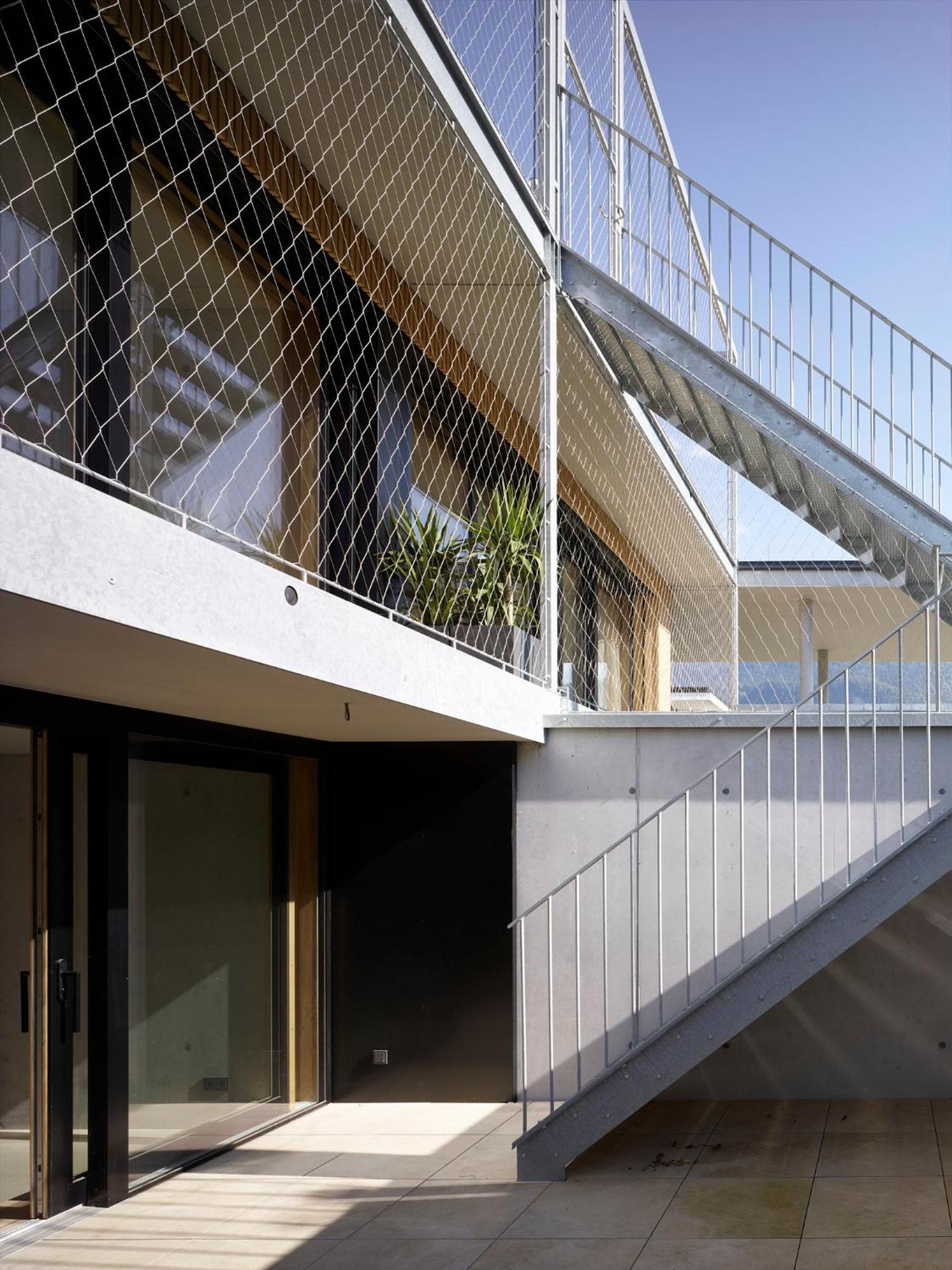 Architektenhaus Rhaa Mit Terrassen Altach Exteriör bild